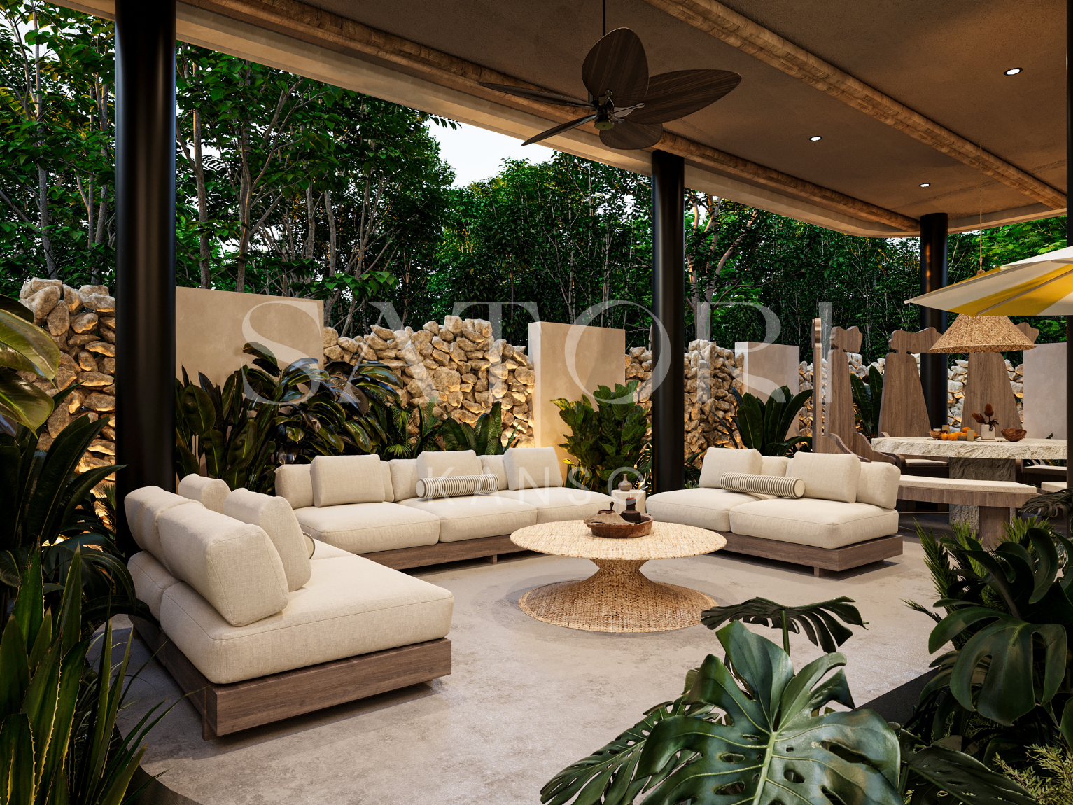 Kanso Relaxation Area