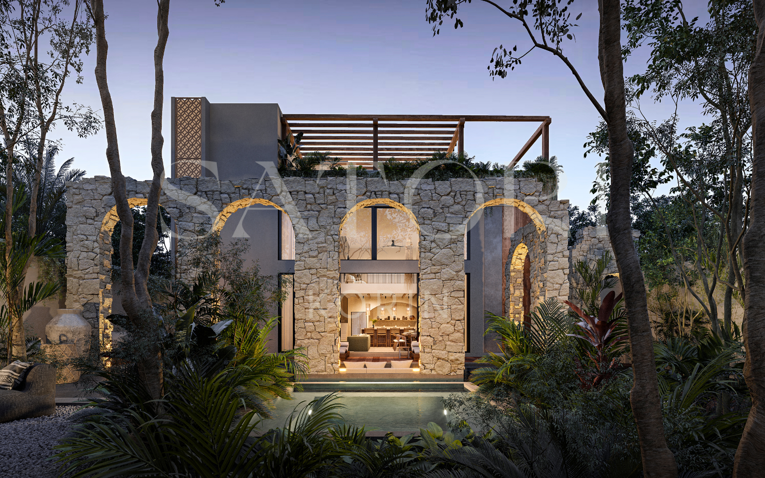 Satori Korin Living Area